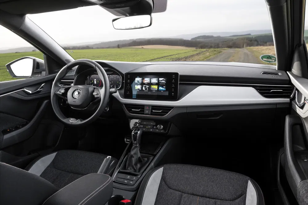 Intérieur de la Skoda Scala 2024